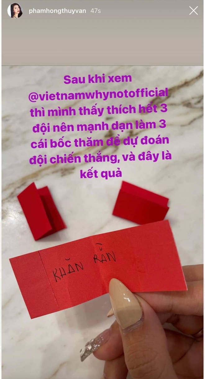 HHen Niê, Nam Em, Mỹ Duyên... thi nhau dự đoán Quán quân Vietnam Why Not - Ảnh 3.