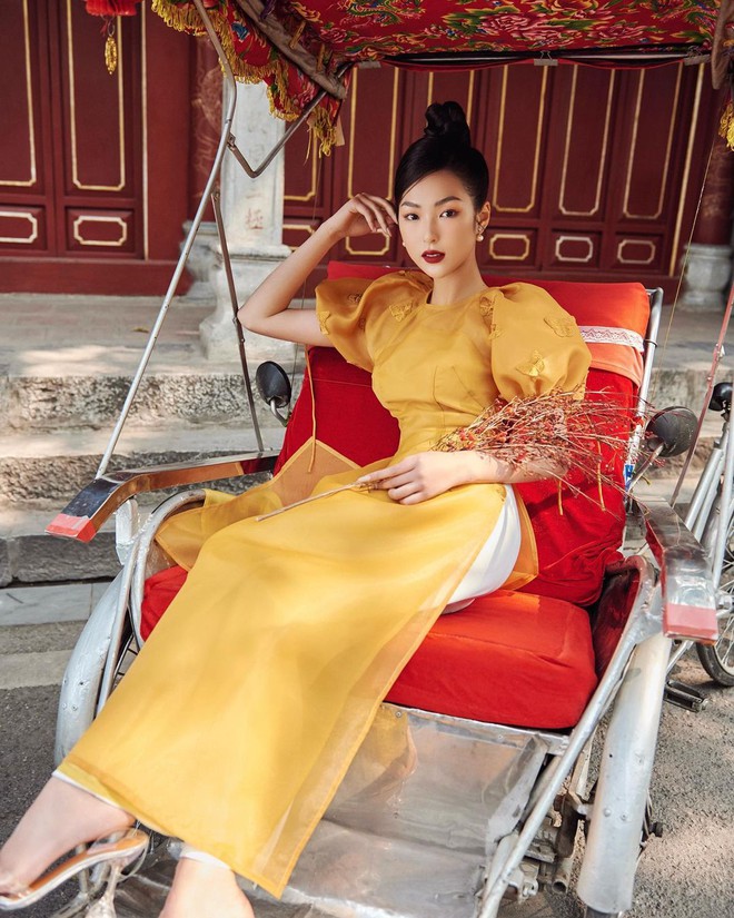 Sương sương đã có 4 trend áo dài hot hit của năm nay, update theo là đảm bảo bạn đủ xinh đẹp đón Tết - Ảnh 1.