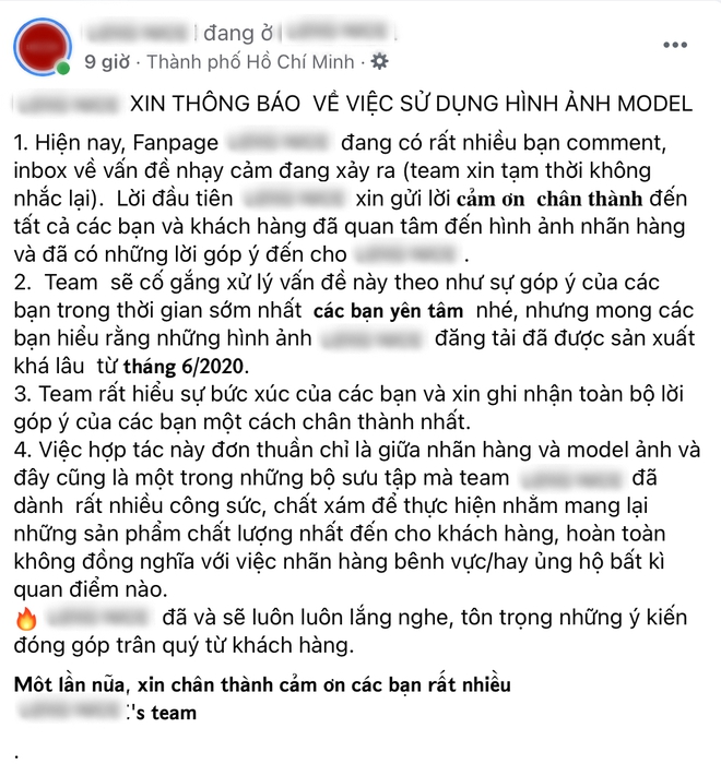 Giữa drama “trà xanh”, nhãn hàng thông báo chính thức về việc loại bỏ hình ảnh của Hải Tú ngay trong đêm - Ảnh 2. Giữa drama “trà xanh”, nhãn hàng thông báo chính thức về việc loại bỏ hình ảnh của Hải Tú ngay trong đêm - Ảnh 2.