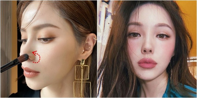 Mất 40 giây để có dáng mũi chuẩn như gái Hàn: Tips trang điểm giúp các nàng trẻ xinh hơn bao nhiêu - Ảnh 2.