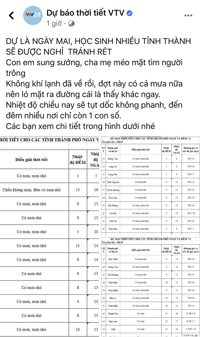 Miền Bắc đón đợt rét buốt khắc nghiệt nhất từ đầu đông, rất có thể ngày mai, học sinh nhiều tỉnh thành sẽ được nghỉ - Ảnh 1.