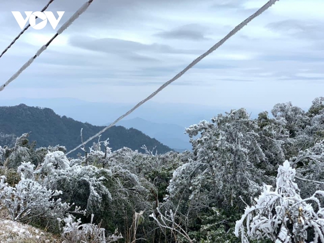 Những người “đu dây” gõ băng tuyết, đảm bảo lưới điện hoạt động trong giá lạnh - Ảnh 12.