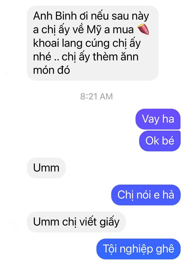 Ca sĩ Phi Nhung viết giấy n&oacute;i th&egrave;m ăn khoai lang mật trước l&uacute;c qua đời, bạn th&acirc;n c&uacute;ng tại Mỹ g&acirc;y x&uacute;c động - Ảnh 2.