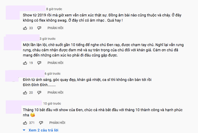Netizen sụt sùi với 90 phút liveshow của Đen Vâu, Hoa hậu HHen Niê xúc động gửi lời cảm ơn - Ảnh 11.
