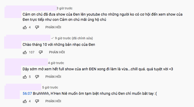 Netizen sụt sùi với 90 phút liveshow của Đen Vâu, Hoa hậu HHen Niê xúc động gửi lời cảm ơn - Ảnh 12.