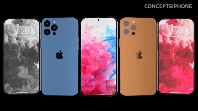 Hé lộ concept iPhone 14 với màu sắc mới, thiết kế mới! - Ảnh 13.