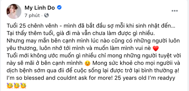 Đỗ Mỹ Linh khoe body cực nuột đón tuổi mới, 1 chi tiết lộ rõ mối quan hệ với Đỗ Hà - Ảnh 5.