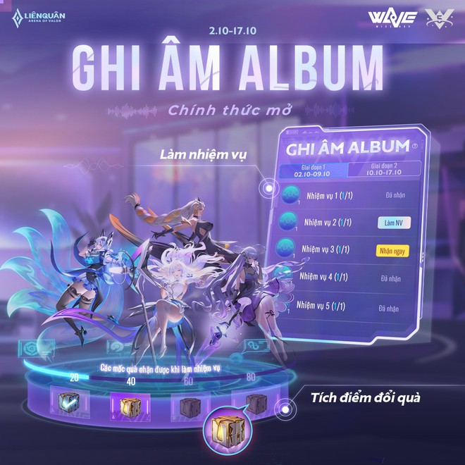 Không chỉ tướng và skin game thủ Liên Quân Mobile còn nhận được Quân Huy  miễn phí trong sự kiện sinh nhật 5 tuổi