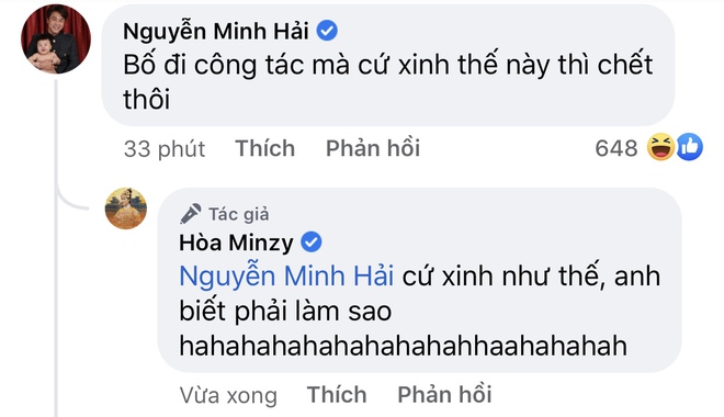 Thấy vợ ngày càng xinh, chồng đại gia của Hoà Minzy đang công tác xa nhà chỉ bình luận 1 câu lộ rõ thái độ? - Ảnh 3.