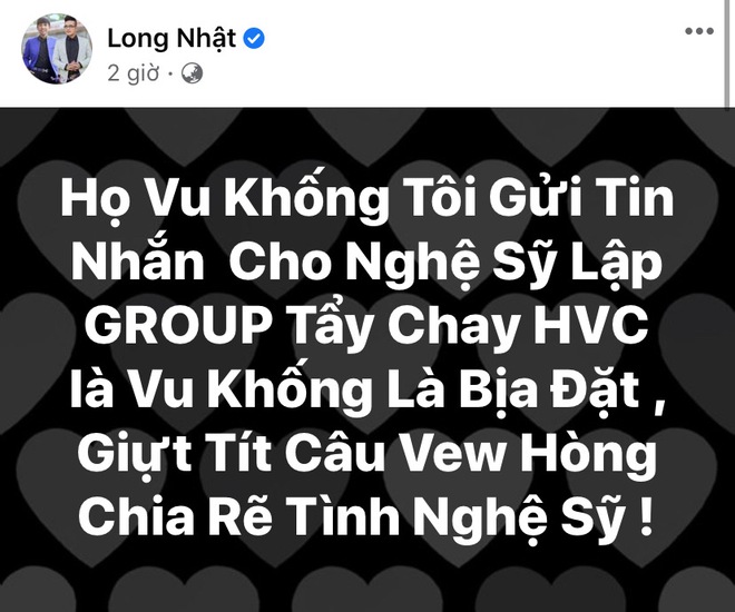 Rầm rộ tin Long Nhật lập group tẩy chay, quyết triệt đường sống của Hồ Văn Cường: Chính chủ nói gì? - Ảnh 4.