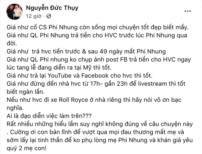 Nếu như Hồ Văn Cường đi xe Rolls Royce ở nhà riêng thì hãy nói vô ơn bạc nghĩa - Ảnh 2.