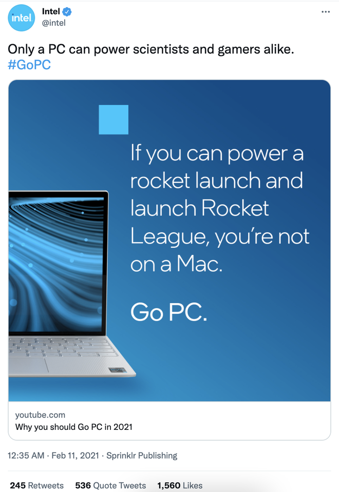 Khoe sức mạnh của MacBook Pro mới, Apple không quên cà khịa Intel? - Ảnh 9.