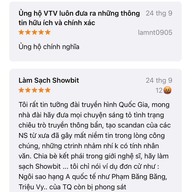 Nhiều ứng dụng VTV nhận về cơn mưa đánh giá 5 sao sau loạt phóng sự về từ thiện và dọn rác trên không gian mạng - Ảnh 9.