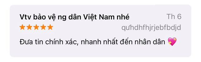 Nhiều ứng dụng VTV nhận về cơn mưa đánh giá 5 sao sau loạt phóng sự về từ thiện và dọn rác trên không gian mạng - Ảnh 5.