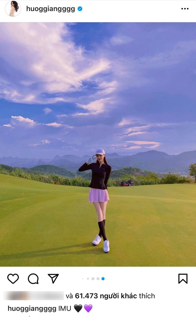 Hương Giang xả kho loạt ảnh khoe dáng mỏng tang trên sân golf, dòng status ám hiệu gửi đến Matt Liu hay gì đây? - Ảnh 2.