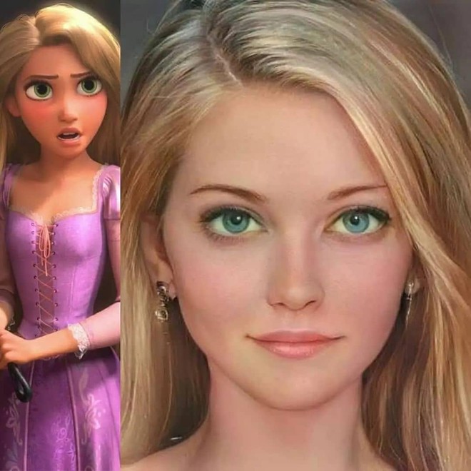 Xỉu ngang nhan sắc dàn công chúa Disney hóa người thật: Xinh đẹp sao y bản chính, Elsa cũng không có cửa với nhân vật này! - Ảnh 4.