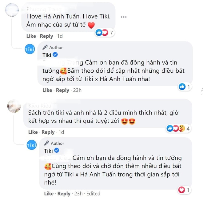 Phản ứng rần rần của cư dân mạng khi nghe tin Hà Anh Tuấn làm đại sứ thương hiệu Tiki: Có bán vé concert luôn không anh ơi? - Ảnh 7.