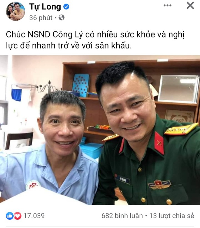 NS Công Lý gầy rộc đi sau 3 tháng nhập viện, cuộc hội ngộ với Tự Long gây ngậm ngùi - Ảnh 2.