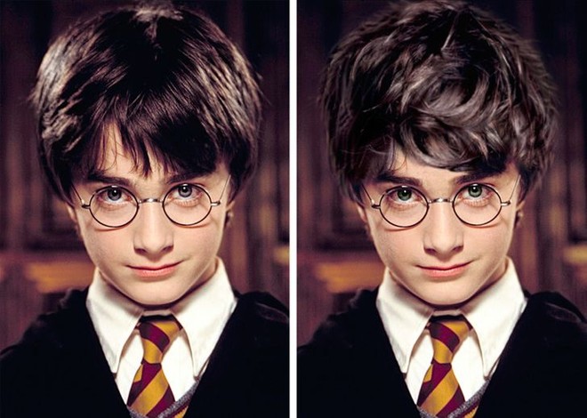 Chùm ảnh so sánh nhân vật Harry Potter với tạo hình chuẩn nguyên tác: Nhìn Hermione mà câm nín, hãi nhất là mụ Umbridge xấu xa! - Ảnh 1.