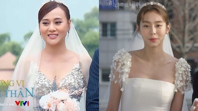 So kè váy áo của mỹ nhân Việt - Hàn đóng cùng vai diễn: Khả Ngân y hệt Song Hye Kyo, Phương Oanh kém xa bản gốc! - Ảnh 7.