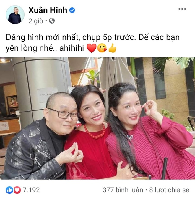 NS Xuân Hinh chính thức có động thái phủ nhận tin đồn qua đời, nhắn nhủ 1 điều đến người hâm mộ - Ảnh 2.