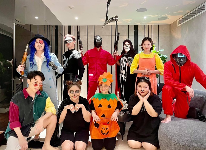 Hội bạn thân Vbiz thổi bùng không khí đêm Halloween: Trấn Thành - Hariwon nhập vai phim hot, trùm cuối gây bất ngờ? - Ảnh 2.