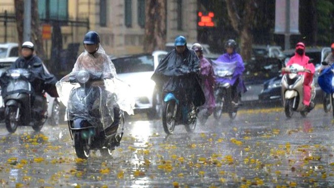 Dự b&aacute;o thời tiết h&ocirc;m nay: Mưa d&ocirc;ng khắp cả nước, miền Bắc trời lạnh - Ảnh 1.