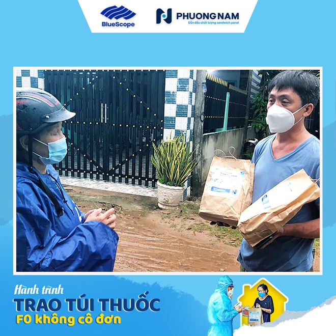 Trải l&ograve;ng của c&aacute;c t&igrave;nh nguyện vi&ecirc;n khi tham gia chương tr&igrave;nh ph&aacute;t 1.500 t&uacute;i thuốc F0 kh&ocirc;ng c&ocirc; đơn - Ảnh 6.