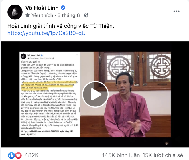 NS Hoài Linh có phản ứng gì giữa thông tin bố ruột qua đời? - Ảnh 6.