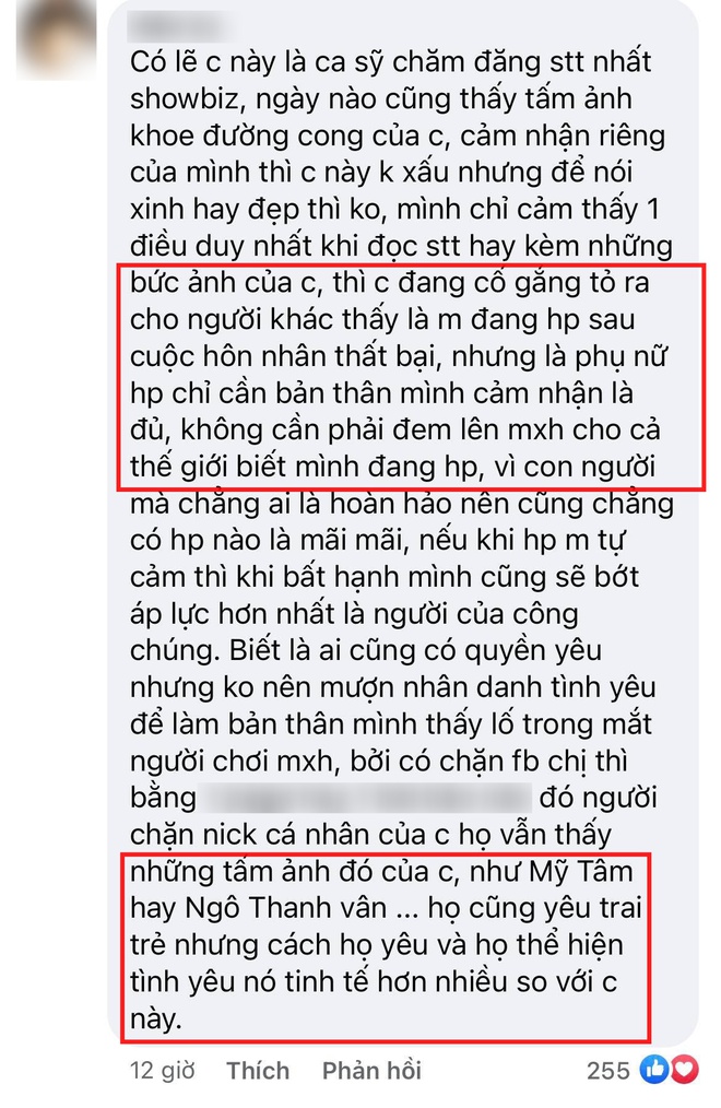 Lệ Quyên đáp trả gì khi bị nói làm lố để chứng minh hạnh phúc và còn so với Mỹ Tâm, Ngô Thanh Vân? - Ảnh 2.