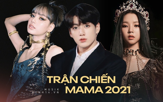 Nếu là ban giám khảo của MAMA 2021, bạn sẽ trao Daesang cho BTS hay aespa? Còn Lisa và Rosé hẳn là trận căng não nhất! - Ảnh 1.