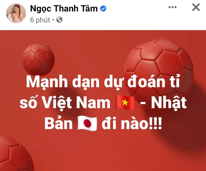 Á hậu Huyền My ra sân Mỹ Đình, hội mẹ bỉm Vy Oanh, Thuý Vân và dàn sao Vbiz hừng hực tiếp lửa cho tuyển Việt Nam - Ảnh 9.