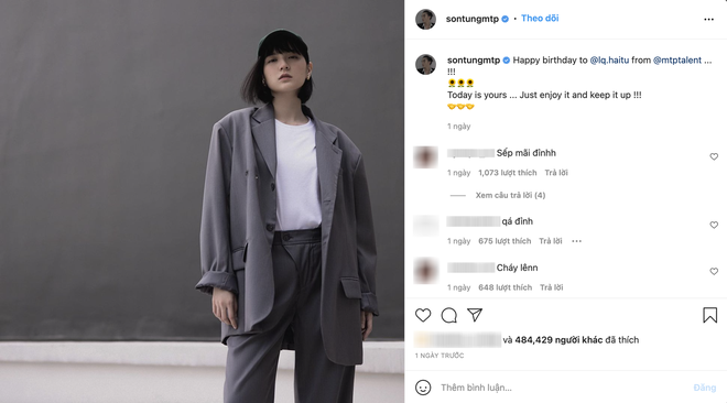 Động th&aacute;i đặc biệt của Sơn T&ugrave;ng d&agrave;nh cho Hải T&uacute; khiến d&acirc;n t&igrave;nh quay ngoắt 180 độ tr&ecirc;n MXH? - Ảnh 1.