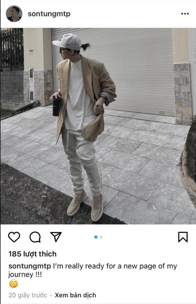 Sơn T&ugrave;ng visual cực phẩm lộ diện, ẩn &yacute; về h&agrave;nh tr&igrave;nh mới sau ồn &agrave;o, nhưng t&iacute;n vật với Hải T&uacute; sao lại lộ liễu thế kia? - Ảnh 2.