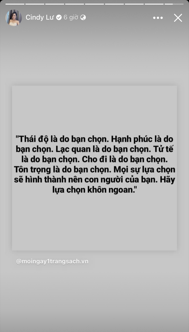 Cindy Lư và Đạt G có động thái giữa đêm, đàng trai bất ngờ nói đến buông bỏ liệu cặp đôi đã chính thức toang? - Ảnh 2.