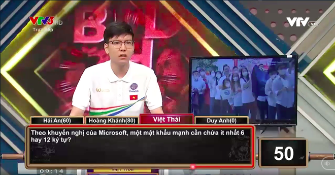 C&acirc;u hỏi về mật khẩu trong cuộc thi Chung kết Olympia khiến nhiều người giật m&igrave;nh, bạn c&oacute; đặt sai bấy l&acirc;u nay? - Ảnh 2.