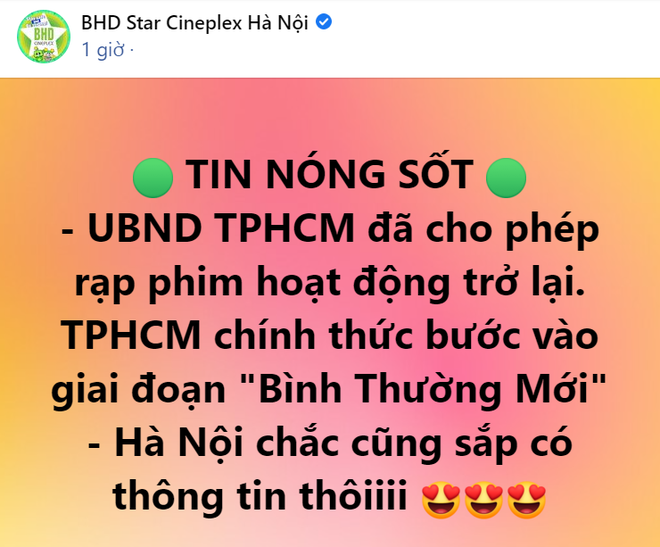 HOT: Rạp phim TP. Hồ Chí Minh mở cửa trở lại từ 19/11, netizen nháo nhào gọi tên loạt siêu bom tấn - Ảnh 5.