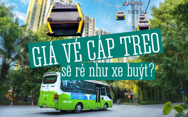 Tập đoàn đề xuất xây cáp treo ở Hà Nội: Giá vé rẻ ngang xe buýt, mỗi tiếng chở 8.000 khách - Ảnh 1.