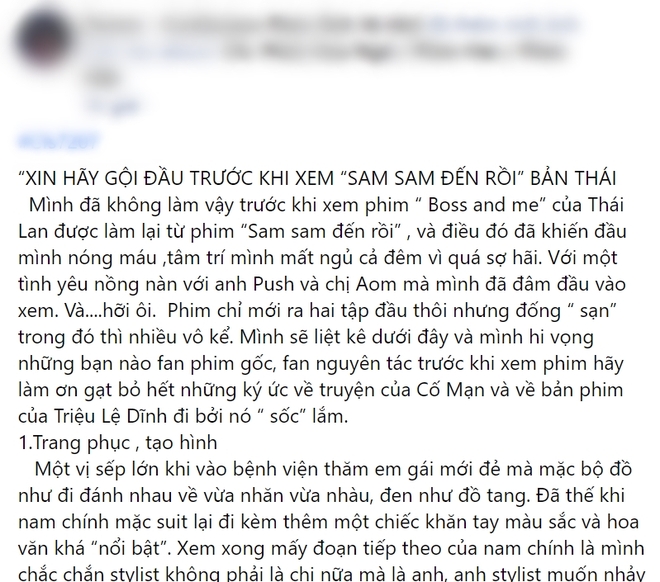 Sam Sam Đến Rồi bản Thái vừa ra mắt đã bị chê tơi tả: Thời trang thảm họa, kịch bản làm lố, may visual nữ chính vớt lại - Ảnh 3.