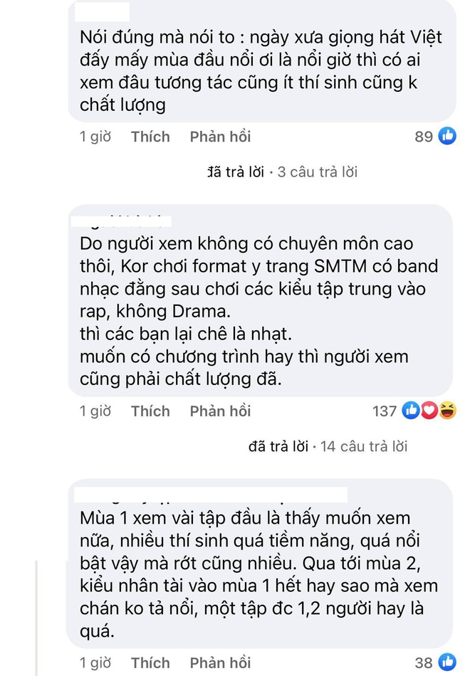 YouTuber hơn 400k sub cho rằng Rap Việt sẽ giảm nhiệt như các gameshow khác sau mùa 2, netizen còn sợ show sẽ bị khai tử? - Ảnh 6.