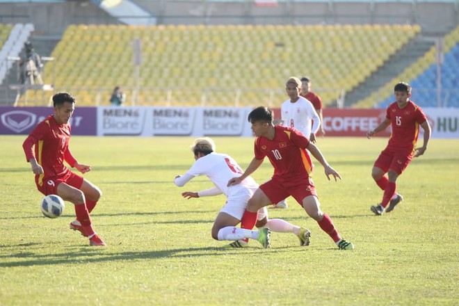 Cho đối thủ U23 Myanmar ôm hận, U23 Việt Nam hiên ngang lọt vào VCK của giải U23 châu Á - Ảnh 1.