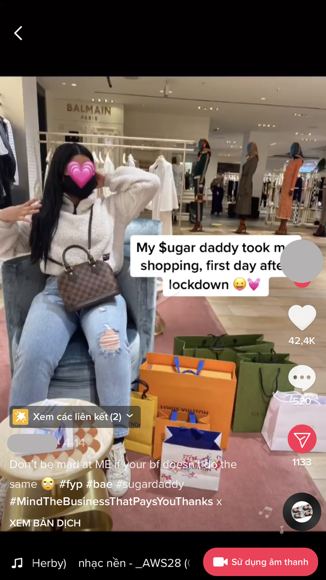 Hệ sinh thái "Sugar Daddy" tràn lan trên TikTok: Gái trẻ trưng trổ "da thịt" tìm người bao nuôi, người dùng thản nhiên trước trào lưu 18+, viển vông mơ "nằm không ăn sẵn" - Ảnh 3.