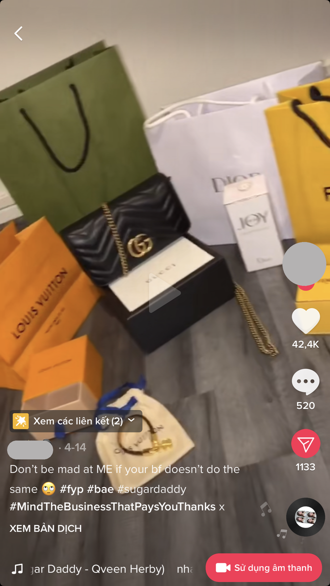 Hệ sinh thái "Sugar Daddy" tràn lan trên TikTok: Gái trẻ trưng trổ "da thịt" tìm người bao nuôi, người dùng thản nhiên trước trào lưu 18+, viển vông mơ "nằm không ăn sẵn" - Ảnh 3.