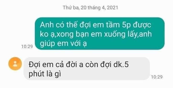 Tuyển tập những anh shipper dễ thương vô đối: Đi giao hàng vẫn không quên thả thính, chỉ nhắn 3 chữ là khiến chị em rung rinh - Ảnh 7.