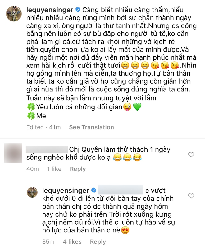 Đang trong nhung lụa bỗng được đề nghị 1 ngày sống nghèo khổ, Lệ Quyên đáp trả thế nào? - Ảnh 3.