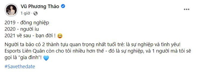 MC quốc dân Liên Quân khoe nhẫn đính hôn, chính thức thành vợ người ta thật rồi! - Ảnh 2.