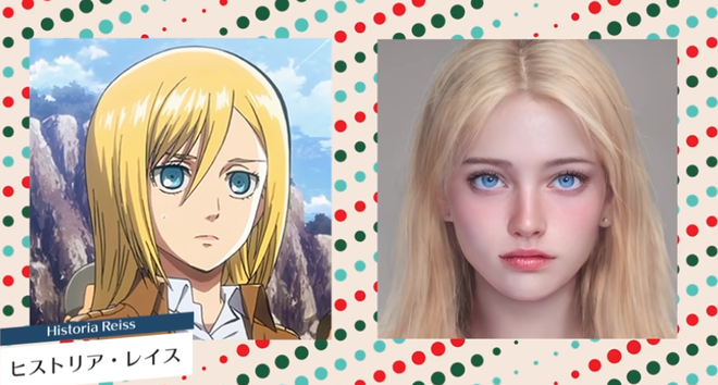 D&agrave;n nh&acirc;n vật anime Attack On Titan đẹp sốc xỉu khi h&oacute;a người thật: Chồng quốc d&acirc;n Levi chuẩn idol, hội đả nữ nh&igrave;n muốn cưới gấp! - Ảnh 8.