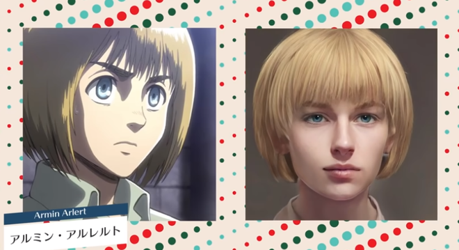 D&agrave;n nh&acirc;n vật anime Attack On Titan đẹp sốc xỉu khi h&oacute;a người thật: Chồng quốc d&acirc;n Levi chuẩn idol, hội đả nữ nh&igrave;n muốn cưới gấp! - Ảnh 5.