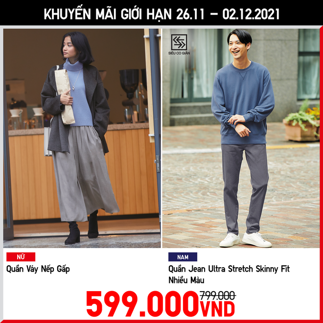 Nghía thử đồ UNIQLO sale mạnh dịp Black Friday: Quần leggings siêu ấm chỉ còn 249K, áo lông hot hit cũng có giá sale cực hời - Ảnh 6. Nghía thử đồ UNIQLO sale mạnh dịp Black Friday: Quần leggings siêu ấm chỉ còn 249K, áo lông hot hit cũng có giá sale cực hời - Ảnh 6.