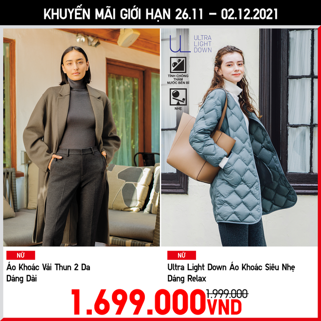 Nghía thử đồ UNIQLO sale mạnh dịp Black Friday: Quần leggings siêu ấm chỉ còn 249K, áo lông hot hit cũng có giá sale cực hời - Ảnh 9. Nghía thử đồ UNIQLO sale mạnh dịp Black Friday: Quần leggings siêu ấm chỉ còn 249K, áo lông hot hit cũng có giá sale cực hời - Ảnh 9.